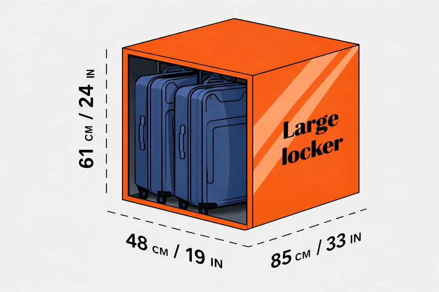 Large locker