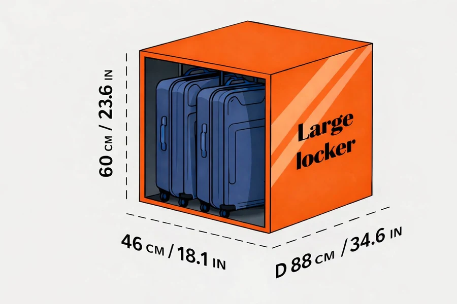 Large locker